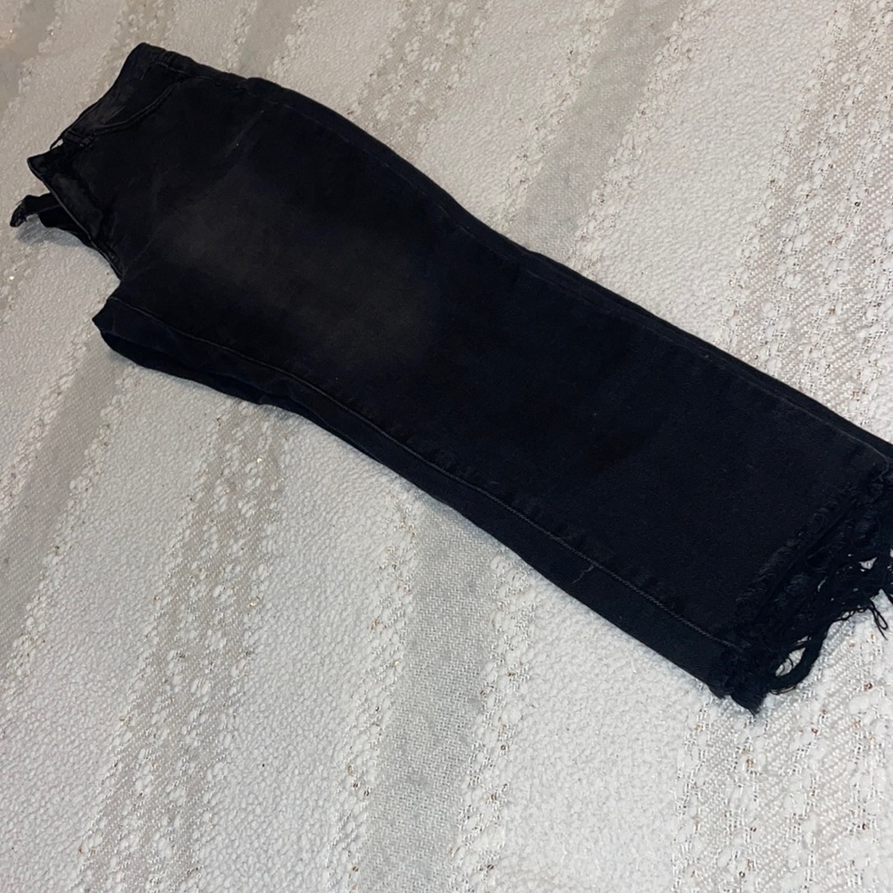 Black forever 21 boyfriend jeans